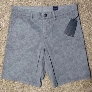 Good Man Brand Pewter Paisley Shorts NWT